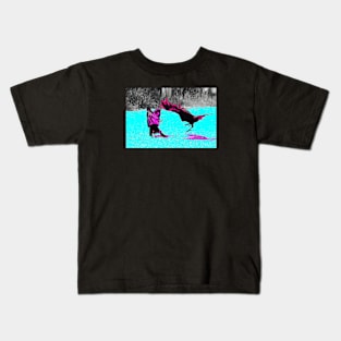 Crows in the power struggle II / Swiss Artwork Photography Kids T-Shirt